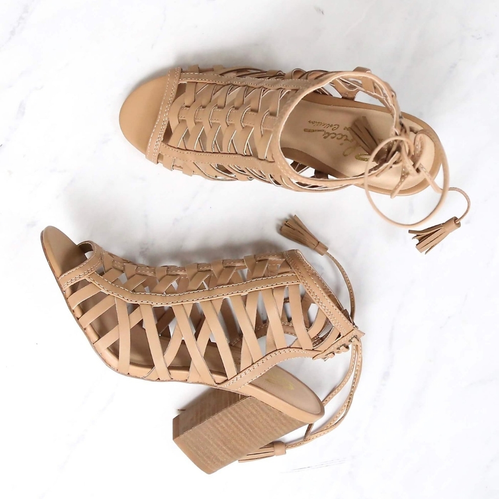 Strappy High Heel Sandals - Picture 2 of 11